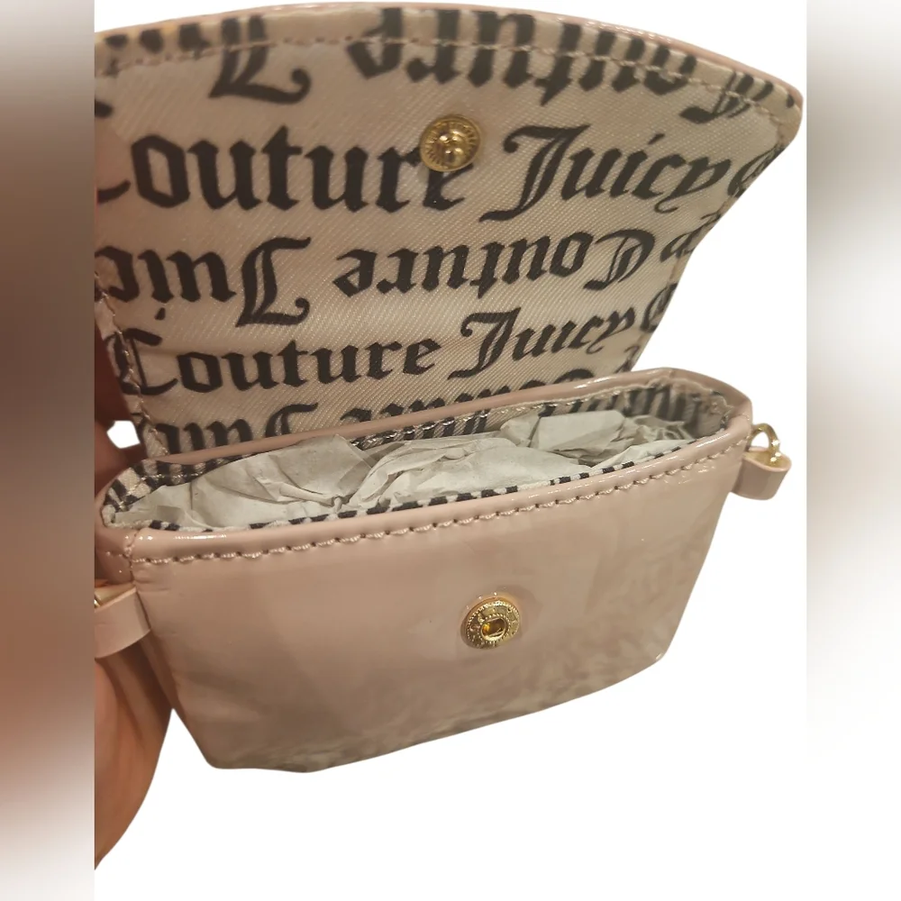 Elegant Pink Crossbody Bag Set Exellent Condition Small Bag New - Picture 9 of 9